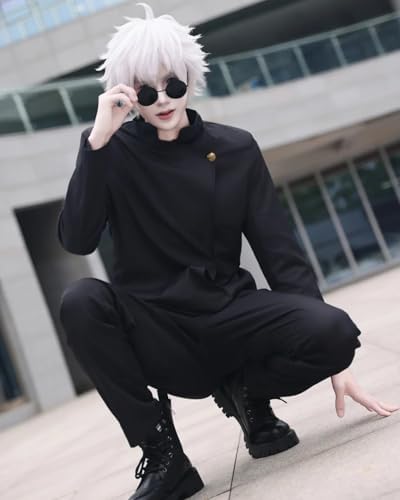 CR ROLECOS Costume Jujutsu Kaisen - Gojo Satoru, Geto Suguru, Riko - Costumes de Cosplay pour Anime - Taille S-M-L-XL
