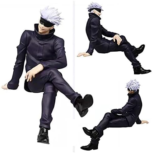 Figurine Anime Gojou Satoru Combat Les Yeux Bandés - Homme - Collectionneurs - Décoration Chambre, 13 cm