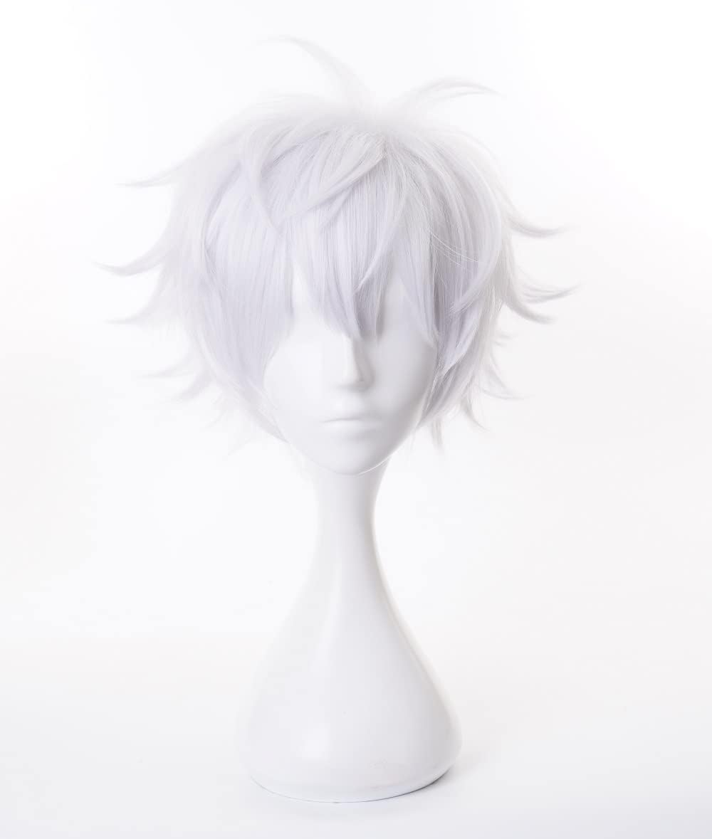 Perruque Deklopoa amanai gojo résistante à la chaleur pour cosplay manga anime jjk festival soirée