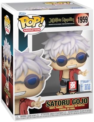Funko POP Satoru Gojo 2025 Animation Expo Limited Édition 1959 Protection Plastique