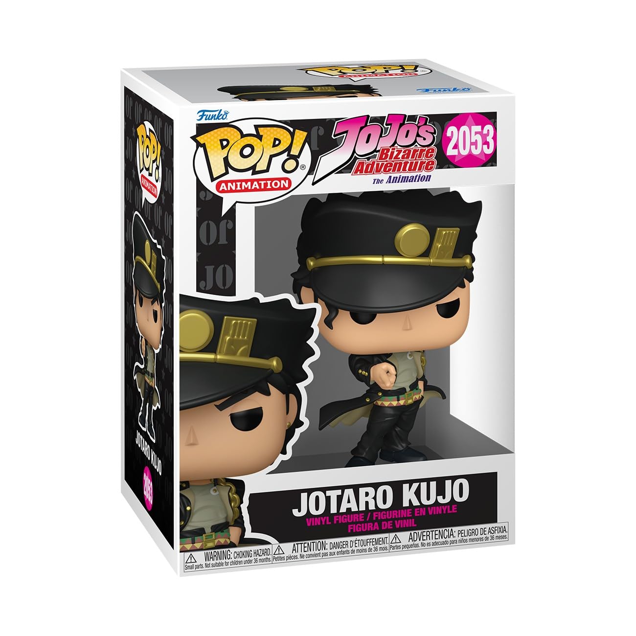 Funko Pop! JoJo's Bizarre Adventure - Figurine Jotaro Kujo - Pour Collectionneurs - Idée de Cadeau Original