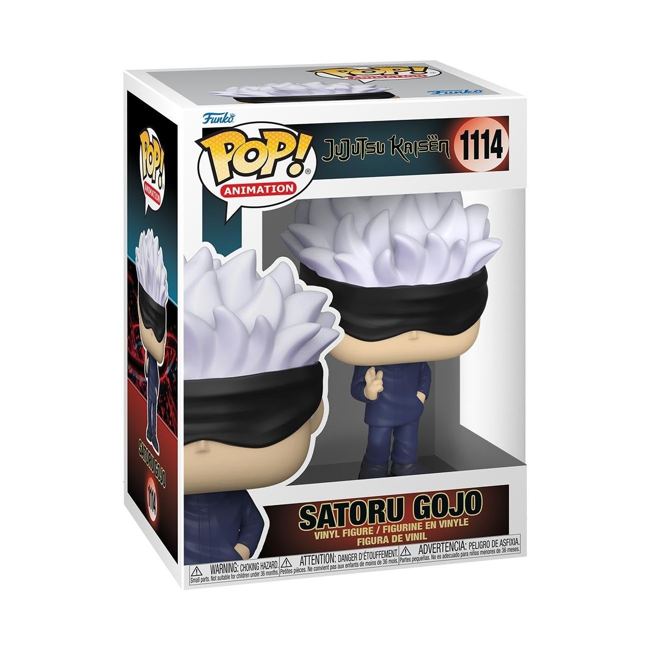 Funko Pop! Jujutsu Kaisen Satoru Gojo - Figurine en Vinyle pour Enfants et Adultes - Idéal en cadeau - Produits Officiel