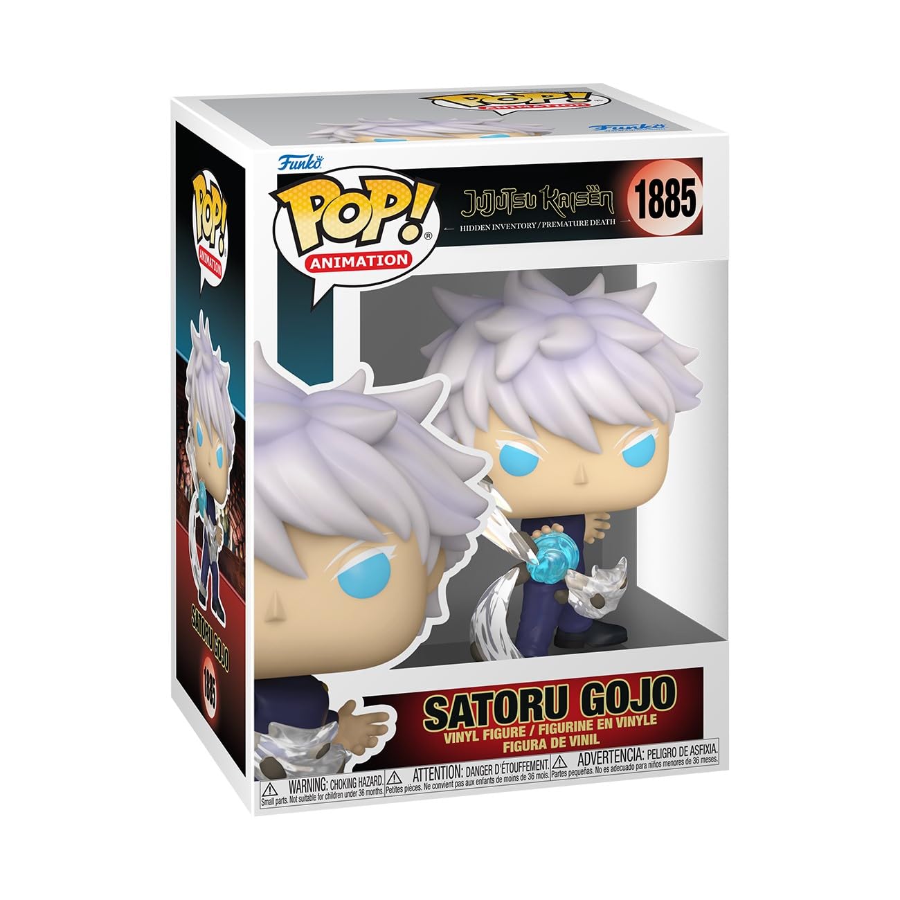 Funko Jujutsu Kaisen Satoru Gojo (Hidden Inv) Pop n°1885 pour tous les fans