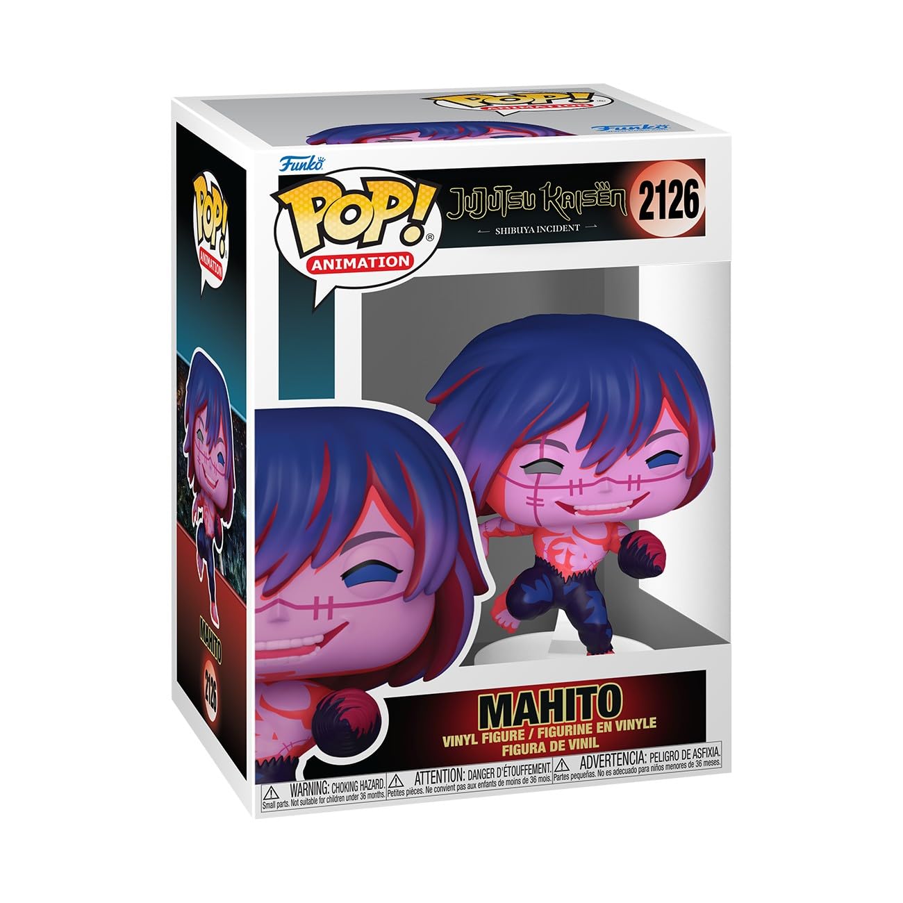 Funko Pop! Jujutsu Kaisen Mahito Figurine Vinyle Shibuya Incident Hommes Femmes Anime Fans Collectibles