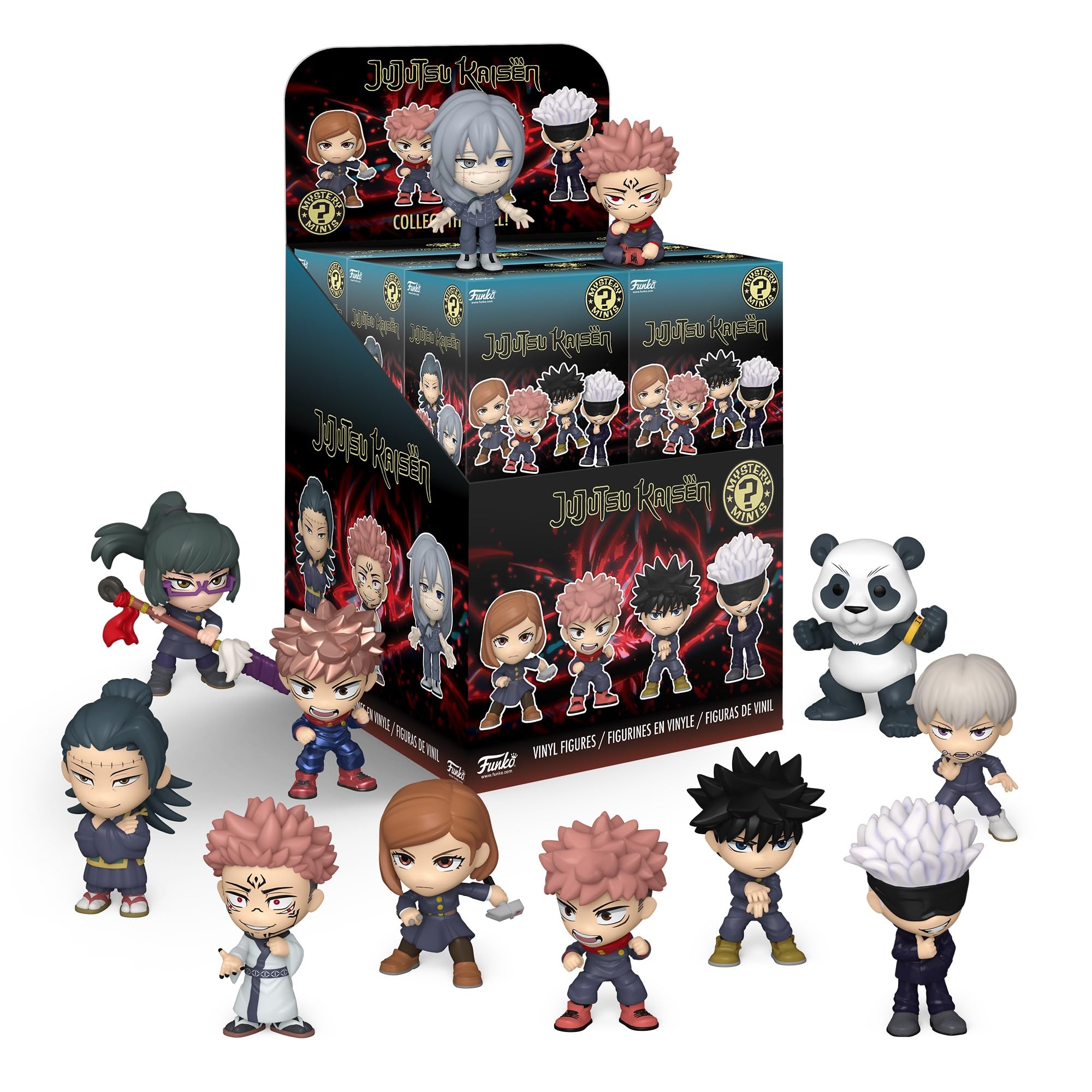 Funko Mystery Mini Jujutsu Kaisen 1 of 12 à Collectionner Pour Enfants et Adultes en Jouet Vinyle Officiel